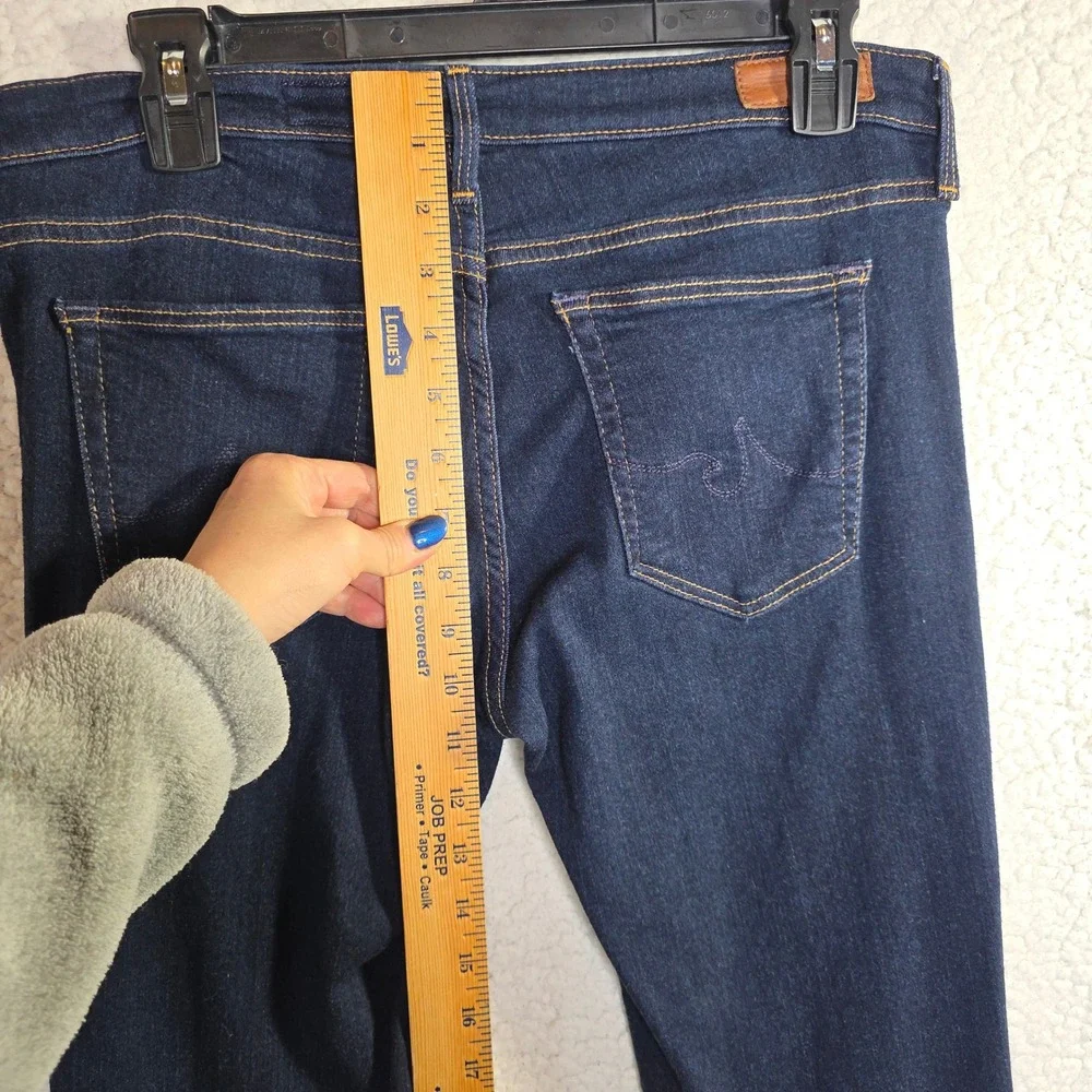 AG Adriano Goldschmied The Legging Super Skinny Jeans Dark‎ Wash Size 30R Sexy